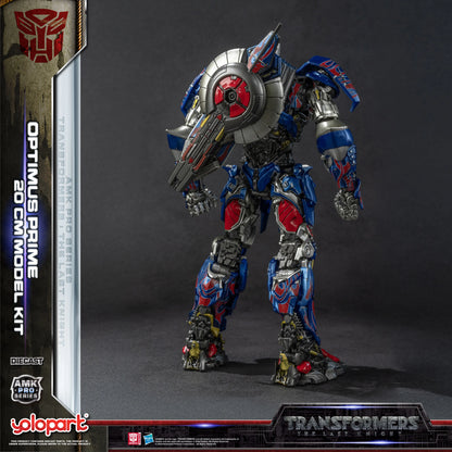 YOLOPARK Transformers Model – The Last Knight AMK PRO 20cm Optimus Prime Action Figure Toy for Boys & Men