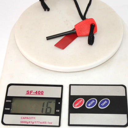 Mini Waterproof Flint Fire Starter – Magnesium Survival Tool for Camping & Outdoor Use