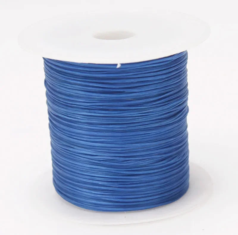 10M Strong Elastic Crystal Beading Cord – 1mm Stretch Thread for DIY Bracelets, Necklaces & Jewelry Making
