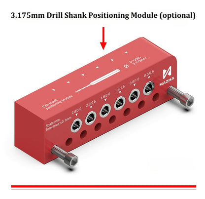 MAZHA T0012 Round Rod Punching Positioner – DIY Modeler Drilling Auxiliary Locator Tool
