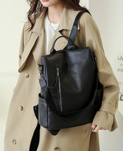 Women's Anti-Theft Backpack - Casual Daypack with Multi-Function Pockets for Travel and Outdoor Use
