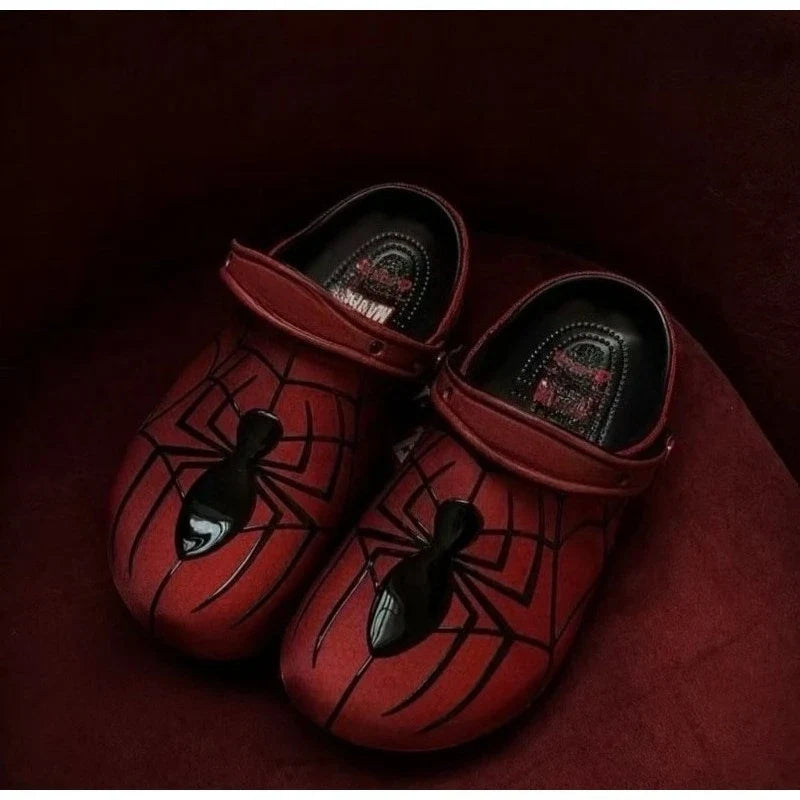 Kawaii Cartoon Beach Sandals - 3D Comic Design Breathable Casual Shoes