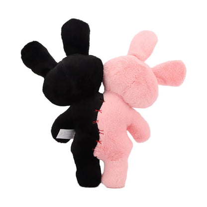 Terrifying Gothic Double-Headed Skull Rabbit Plush – Halloween Stuffed Toy & Decoration, Gift for Kids