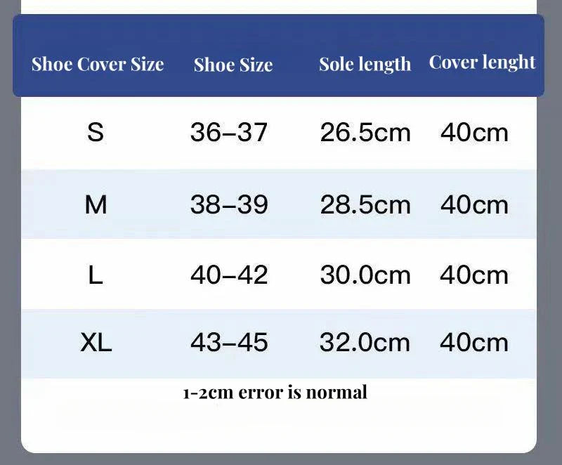 Black Waterproof Rain Boot Covers – High-Top Shoe Covers with Reflector for Motorcycle, Bike & Outdoor Use (Men & Women)