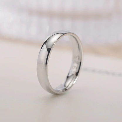 Gold Plated Women’s Wedding & Engagement Ring – Simple Fashion Couple Jewelry Gift