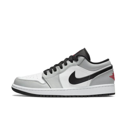 Nike Air Jordan 1 Low – Light Smoke Grey Retro Basketball Shoes | Men's Wear-Resistant, Anti-Slip Sneakers