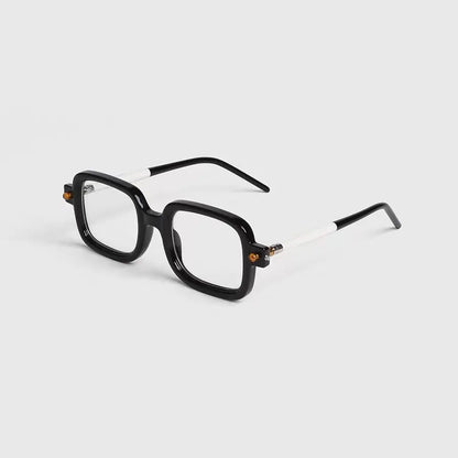 Wide Frame Reading Glasses for Men & Women – Thick Blue Light Blocking Eyewear for Elderly, High-Grade Genuine