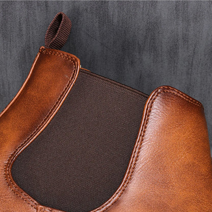 Men's Chelsea Boots 40-46 - Retro Comfortable Fashion Footwear for Stylish Men