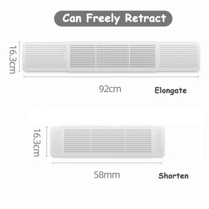 Universal Air Conditioning Windshield - Anti-Direct Blowing Wall-Mounted Air Outlet Baffle for Confinement of Cold Air