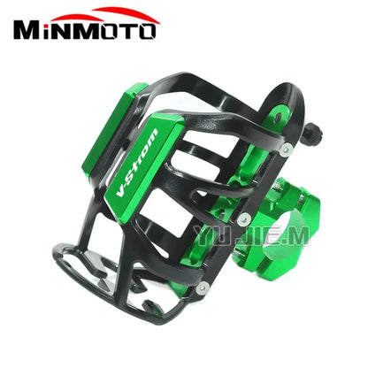 Motorcycle Drink Cup Holder for V-Strom DL 250/650/800/1000/1050XT – Water Bottle Beverage Mount Accessory for Bikes