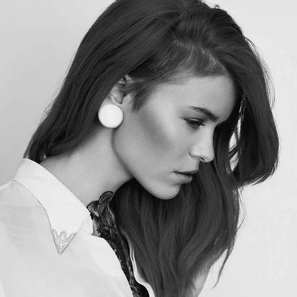 Pair of Flesh Silicone Double Flare Ear Plugs – Large Gauge Ear Expander Piercings, 3mm-50mm