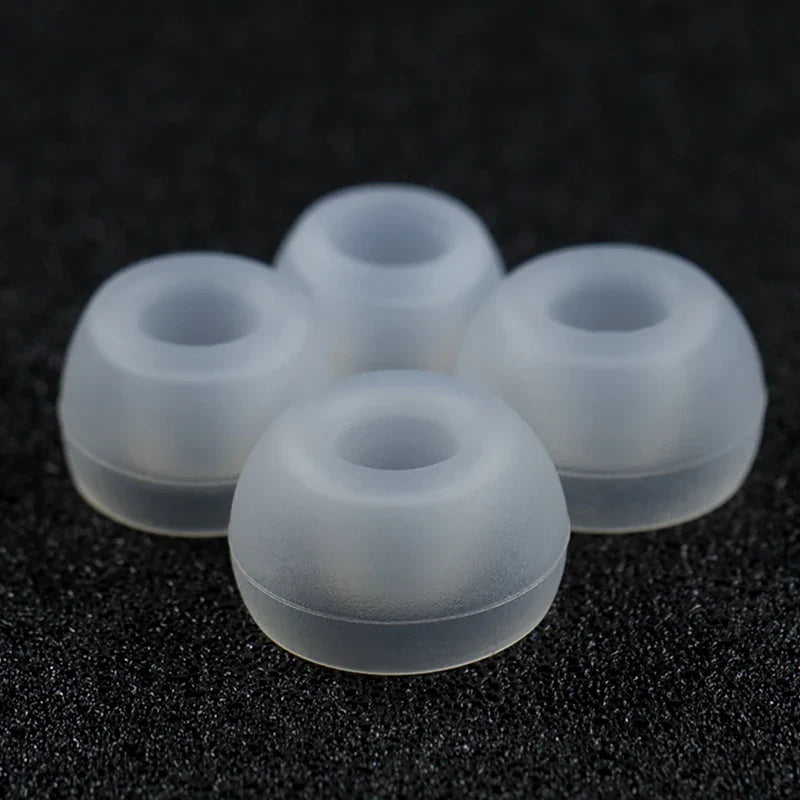 Whizzer EASYTIPS SS20 Silicone In-Ear Eartips – Sweatproof & Waterproof, 4 Pairs in 1 Box for Headphones