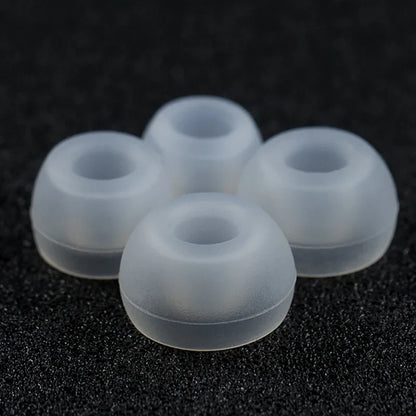 Whizzer EASYTIPS SS20 Silicone In-Ear Eartips – Sweatproof & Waterproof, 4 Pairs in 1 Box for Headphones