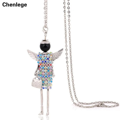 New Arrival Cute Women’s Fashion Necklace – Trendy Girl Pendant Jewelry, Party Long Necklace Wholesale Accessory