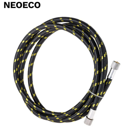 Professional Nylon Braided Airbrush Hose – 1/8" x 1.8m (5.9ft) Standard Fitting for Airbrush DIY