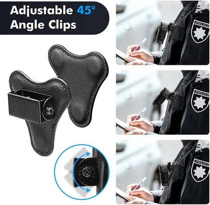 BOBLOV Magnetic Body Camera Mount - Universal Strong Magnet Suction Back Clip Compatible with KJ21, N9 & Other Body Cameras