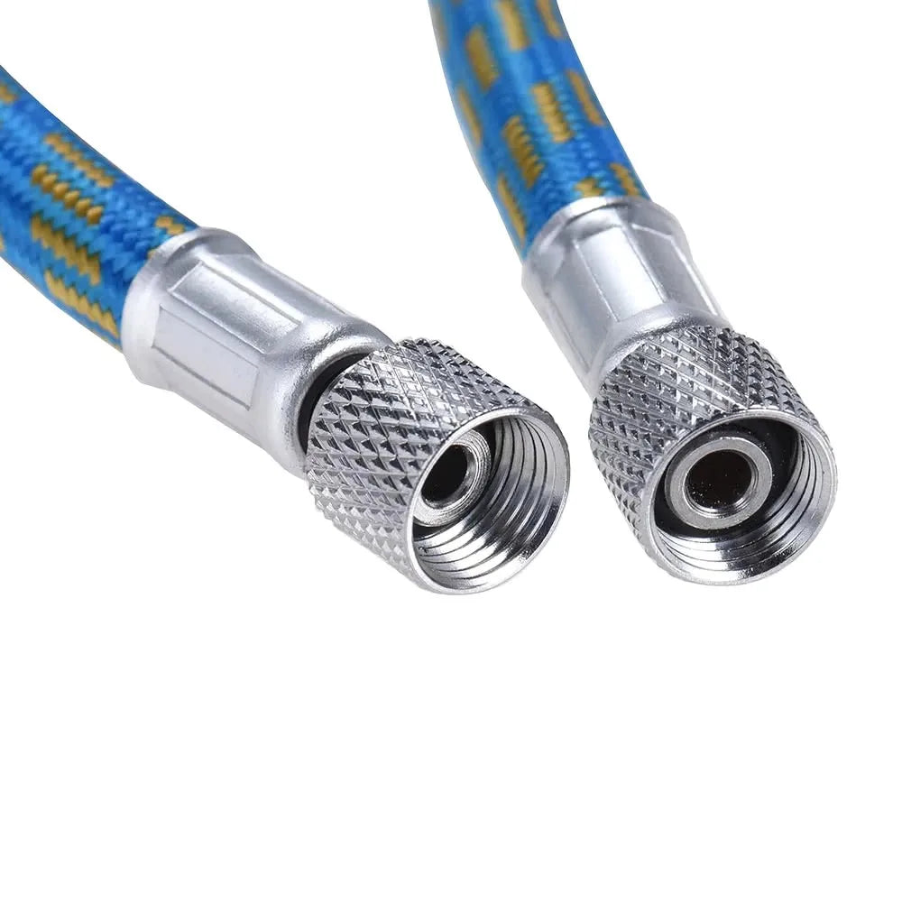 Professional Nylon Braided Airbrush Hose – 1/8" x 1.8m (5.9ft) Standard Fitting for Airbrush DIY