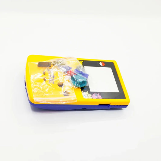 DIY Game Case for Pokémon Limited Edition — Yellow & Blue Replacement Housing Shell for Game Boy Color (GBC)