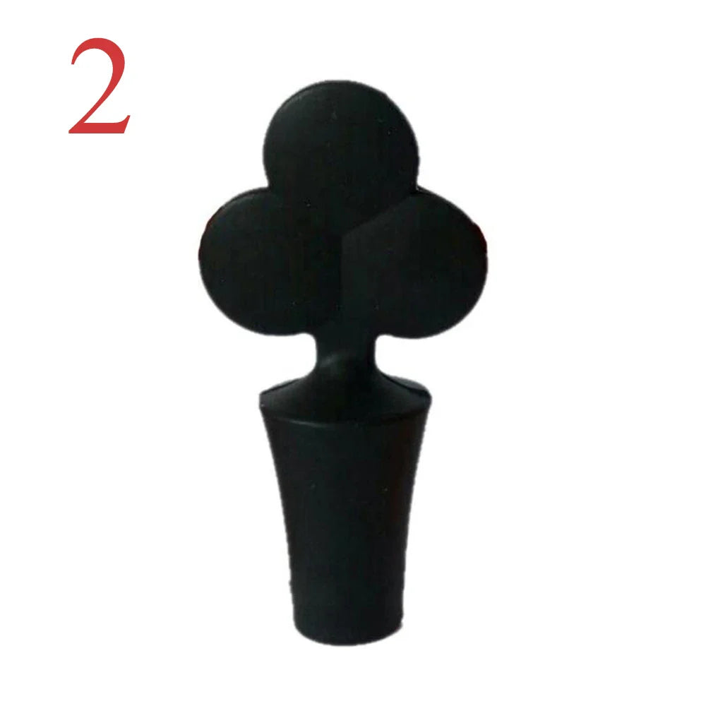 Silicone Wine Bottle Stopper Set – Vacuum-Sealed Champagne and Beer Corks, Kitchen Bar Tool for Freshness Preservation