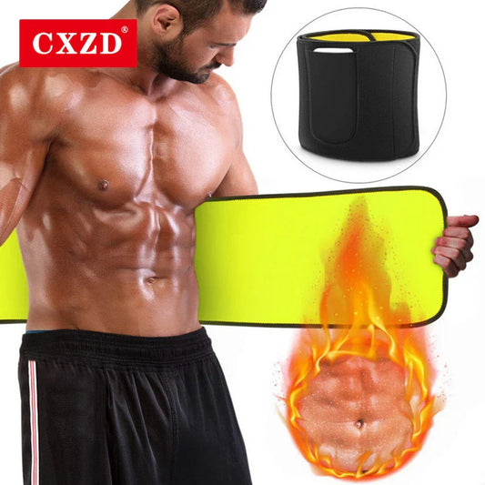 Sauna Waist Trainer Slimming Belt — Men & Women Fitness Cincher Corset for Belly Control, Sweat & Fat Burning