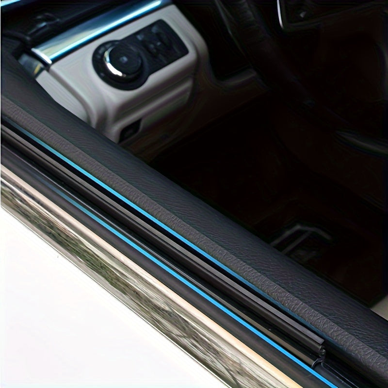 2pcs Car Side Window Wipers - Boneless Design with Multi-Functional Rubber Strip for Enhanced Visibility
