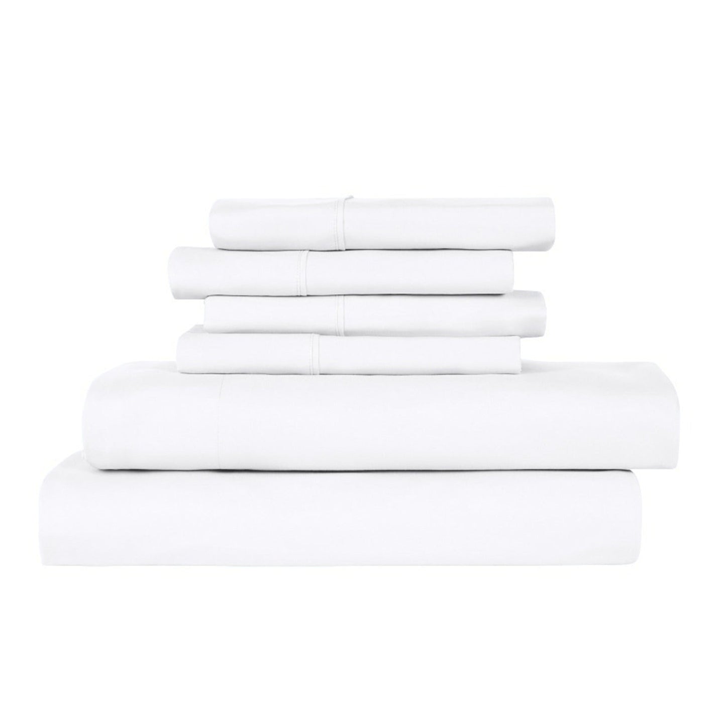Bamboo 2000 Thread Count 6-Piece Luxury Sheet Set - Organic, Cooling, 16 Inch Deep Pocket, Egyptian Luxury with Bonus Pillowcases - Shrink and Fade Resistant
