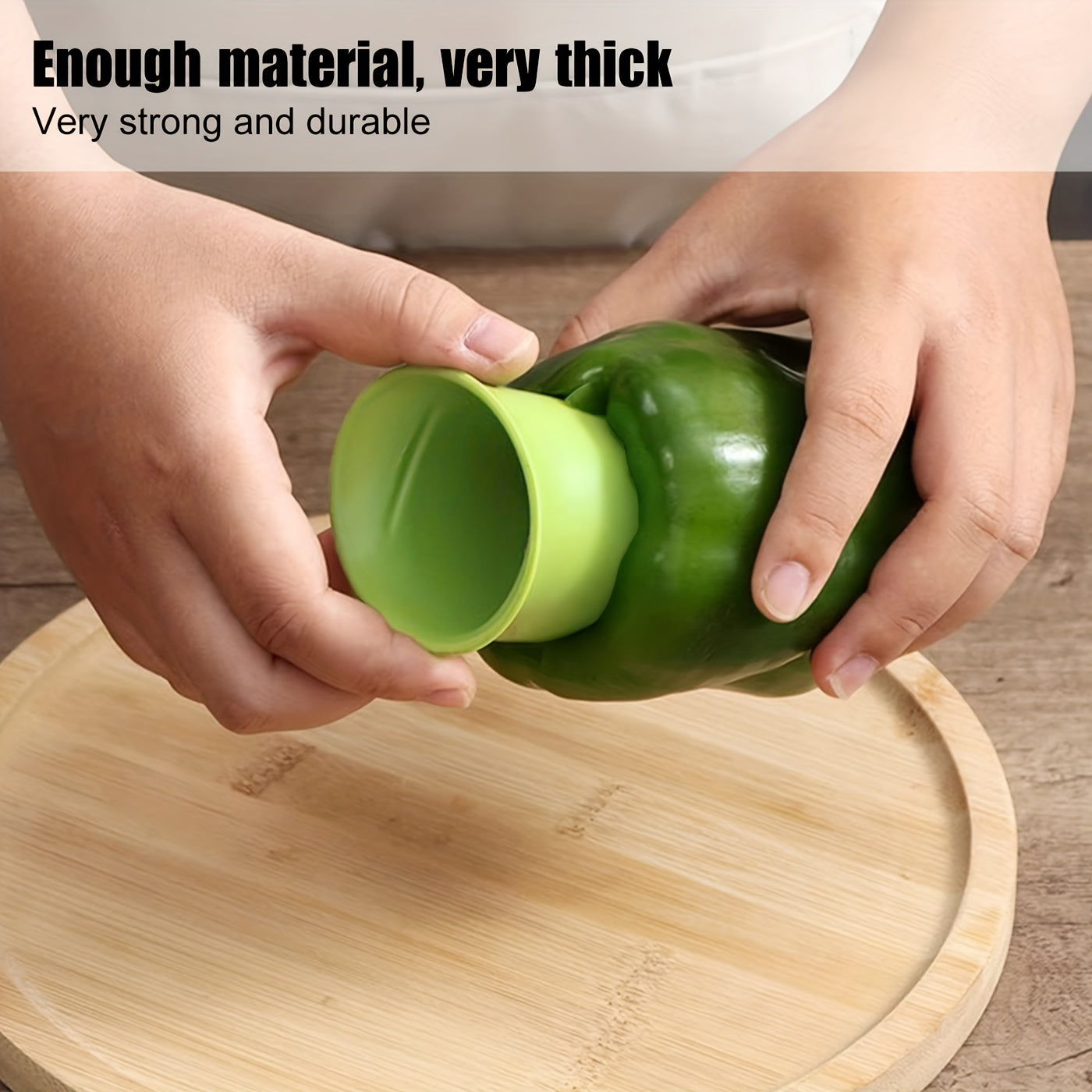 2pcs Pepper Corer Set - Plastic Chili Seed Remover for Household Use, Multifunctional Kitchen Tool for Jalapenos