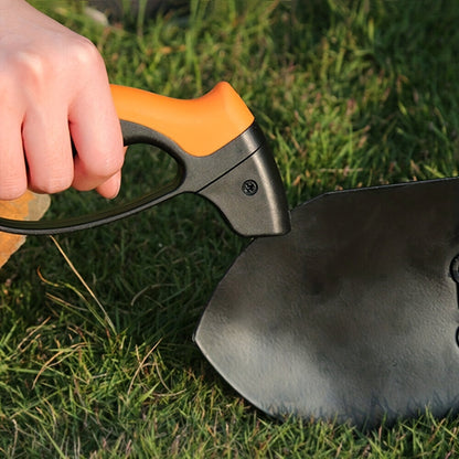 Sharpening Stone for Garden Tools and Knives - Razor Sharp Blades for Outdoor and Kitchen Use