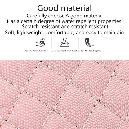 New One-Shoulder Messenger Bag for Women - Fashion Embroidered Rhombic Design - Large Capacity Waterproof Backpack with Data Hole