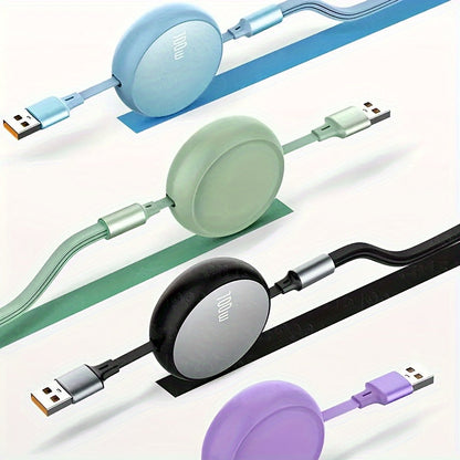 Reversible USB Charging Cable – 6A 100W Fast Charging for iPhone, Huawei, Samsung & More, 480Mbps Data Sync, ≤36V Power Supply