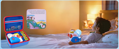 Protective Storage Case for Little Tikes Story Dream Machine Books Starter Set — Kids Toy Organizer