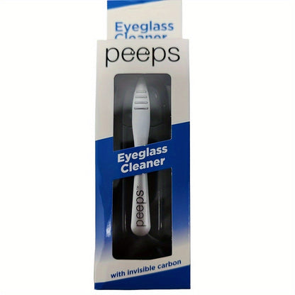 PEEPS Portable Glasses Cleaning Kit - No Water Needed, Convenient and Efficient for Crystal Clear Vision Anytime, Anywhere