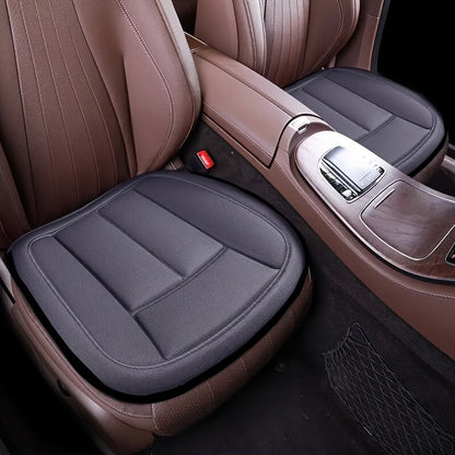 All-Season Universal Car Seat Cushion - Medium Soft, Non-Slip, Breathable Fabric, Portable Comfort Pad