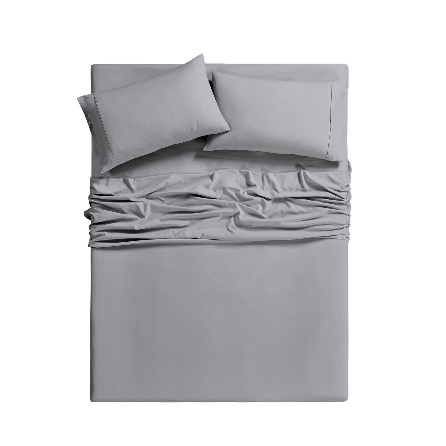 Bamboo 2000 Thread Count 6-Piece Luxury Sheet Set - Organic, Cooling, 16 Inch Deep Pocket, Egyptian Luxury with Bonus Pillowcases - Shrink and Fade Resistant