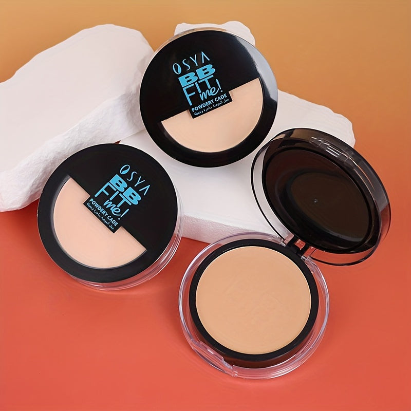 3 Color BB Cream Powder – Double-Layer Design for Oil Control and Concealing, Contains Plant Squalane for a Perfect Natural Makeup Look