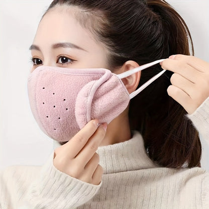 Winter Windproof Face Mask – Warm Breathable Mask with Ear Protection for Men & Women, Thickened for Outdoor Cycling
