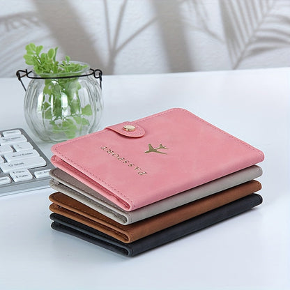Multi-Functional Passport Protector & Document Holder - Convenient Travel Wallet with Multiple Card Slots