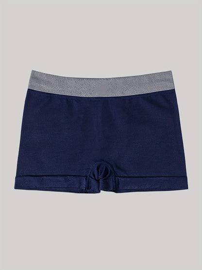 10pcs Men's Boxer Briefs - Breathable Comfy Boxer Trunks with MEN Letter Waistband, Elastic Sports Shorts, Casual Daily Underwear