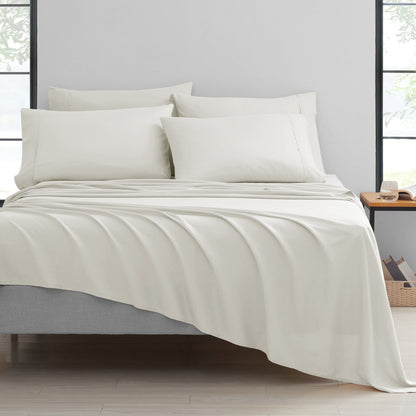 Bamboo 2000 Thread Count 6-Piece Luxury Sheet Set - Organic, Cooling, 16 Inch Deep Pocket, Egyptian Luxury with Bonus Pillowcases - Shrink and Fade Resistant