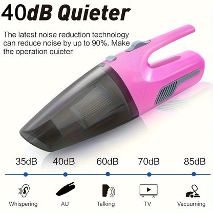 Wireless Mini Handheld Vacuum Cleaner – High-Power, USB Charging for Car Interior, Kitchen, Keyboard, Sofa – Dual-Use Home Appliance