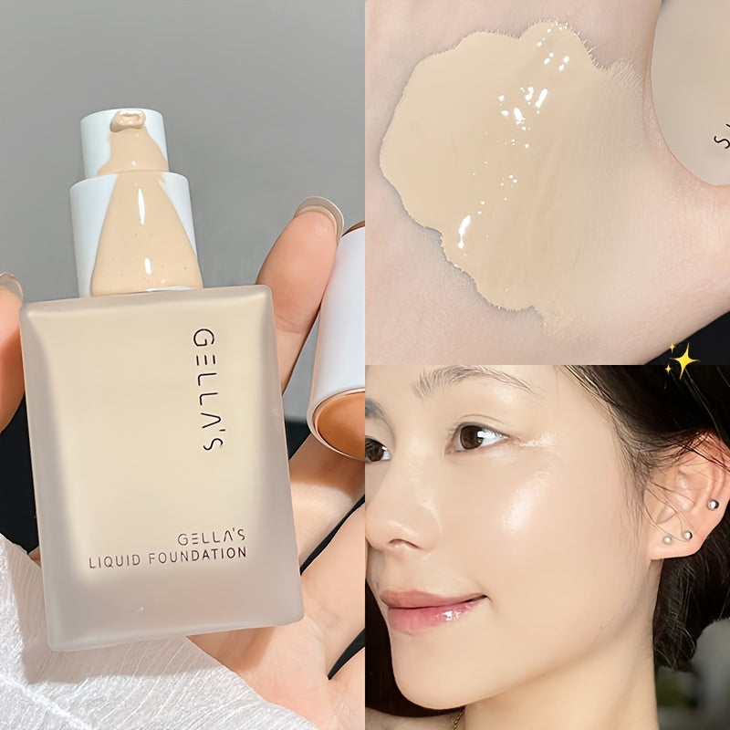 Hydrating Full-Coverage Foundation Cream - Long-Lasting, Skin Tone Matching for All-Day Radiance