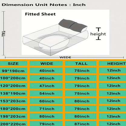 Plush Milk Velvet Fitted Sheet – Cozy Winter Warmth for Bedroom and Guest Room Mattress Cover