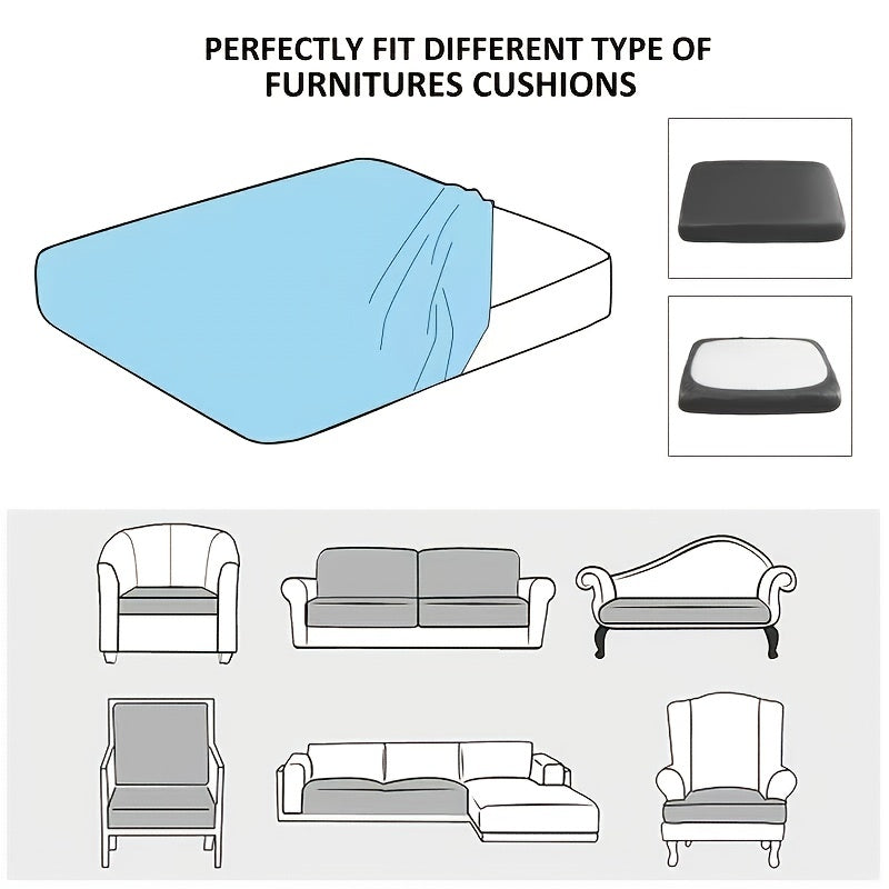 Stretchable Universal Sofa Cushion Cover - Durable and Easy to Clean