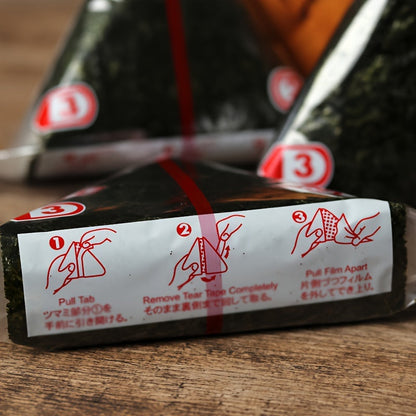 100PCS Authentic Japanese Onigiri Bags - Double-Layered, Leak-Proof Triangle Rice Ball Wrappers for Picnics and Convenience - Stylish and Durable