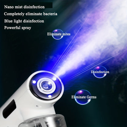 Multi-Functional Portable Rechargeable Disinfection Sprayer - Effective Germ Killer for Cars, Travel, Bedrooms, and Clothing - Long Battery Life