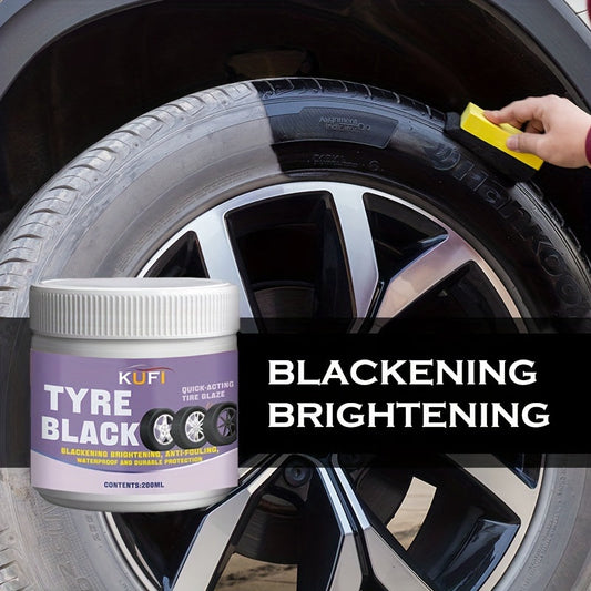 Premium Tire Shine & Protection Wax – Durable Gloss Enhancer & Anti-Aging Coating for Long-Lasting Shine
