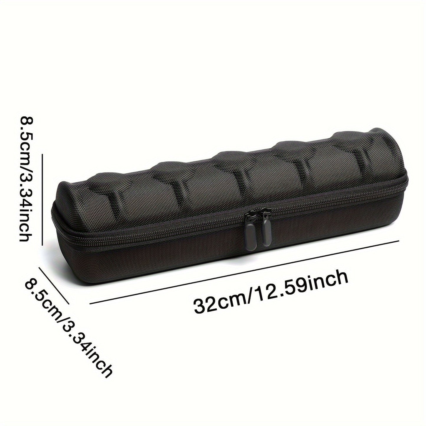 5 Slot Watch Travel Case - Hardshell Storage Organizer Box for Men and Women's Watches with Soft Foam Pillow and Handle