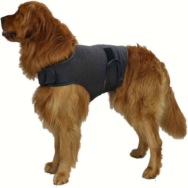 Adjustable Dog Calming Vest - Comfort Relief Jacket, Soft Elastic Pet Coat for All Seasons, Soothing Shirt for French Bulldogs and Similar Breeds