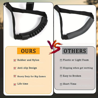 Heavy-Duty Deer Drag Rope - Non-Slip Adjustable PA Nylon Strap for Easy Animal Handling, Durable Binding Rope for Hunters
