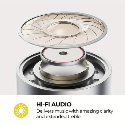 30 Hour Playtime Wireless Active Noise Cancelling Headphones - Premium Sound, Rich Bass, Crystal-Clear Calls, Comfort Fit, Foldable Design - Black